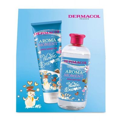 Dermacol Aroma Ritual Winter Dream sprchový gel pre ženy 250 ml + pěna do koupele 500 ml darčeková sada