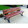 Parková lavička Mesto 150cm (Hrúbka latiek 4cm)