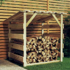 vidaXL Pergola so strechou 100x90x100 cm impregnované borovicové drevo 318379