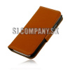 Kožený obal Samsung Galaxy S3 – Leather Wallet – hnedá