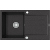 Kuchynský drez MEXEN BRUNO z čiernej žuly