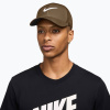 Šiltovka Nike Dri-FIT Club mosswood brown/white