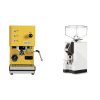 Profitec GO, yellow + Eureka Mignon Specialita, CR white