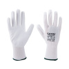 EXTOL PREMIUM 8856631 - rukavice z polyesteru polomáčané v PU, biele, veľkosť 9