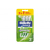 Gillette Blue 3 Sensitive jednorázové čepielky 3ks