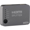 Marmitek Split 312 2 porty HDMI rozbočovač možnost 3D přehrávání 3840 x 2160 Pixel stříbrná
