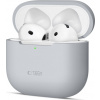 TECH-PROTECT SILICONE APPLE AIRPODS 4 CRAYON GREY