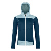 Ortovox Fleece Light Hoody W barva deep ocean velikost XS