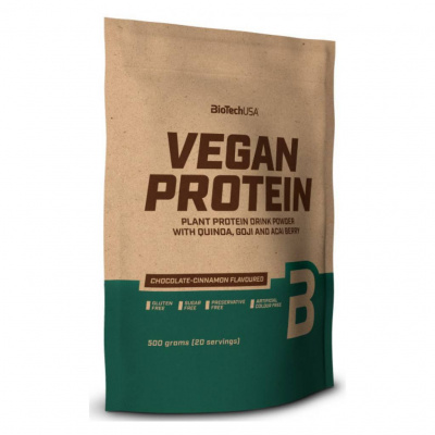 BioTech USA Vegan Protein, 500 g Príchuť: Káva