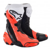 boty SUPERTECH R VENTED, ALPINESTARS (černá/bílá/červená fluo, perforovaná obšívka) 2026 44