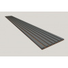 Dekoračný 3D lamelový Akustic panel 265x30x2,4cm Filc MDF Dub Charleston lamela CPL Diaman 3D-F-CPLDIAM-DCH