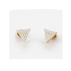 Guess dámske pozlátené náušnice JUBE02156JWYG T/U