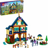 LEGO 41683 Friends Jazdecká stajňa v lese, hračka konskej stajne s figúrkami koní a poníkov