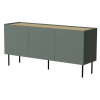 Cama Meble Dizajnová komoda FELLINI 150, oliwka/dub olejovaný