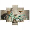 TLAČENÝ OBRAZ Retro bicykel 100x70 (TLAČENÝ OBRAZ Retro bicykel 100x70)