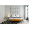 Čalouněný nástěnný panel Classic plus 30/30/3 cm - popelavá