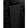 Radiátory - MC Montana | kúpelňové | DEKORATÍVNY RADIÁTOR SIMPLE | farba - Matná čierna, veľkosť - 1600/320 mm