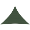 Tieniaca plachta 160 g/m² tmavozelená 3,6x3,6x3,6 m HDPE-ForU-311473