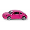 SIKU Blister 1488 - VW Beetle ružový s nálepkami