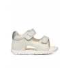 Detské sandále Geox Macchia white/silver 20 EU