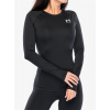 Mikina dámska Under Armour HeatGear Authentics Compression LS - black/white