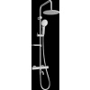 Mexen X40 sprchový set s hornou hlavicou 22 cm, grafitová, 779004091-66