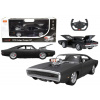 mamido Športové autíčko Dodge Charger R/T na diaľkové ovládanie RC 1:16 čierne