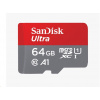 SanDisk MicroSDXC karta 64GB Ultra (140 MB/s, A1 Class 10 UHS-I) + adaptér SDSQUAB-064G-GN6MA