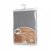 Kikko Bambusové prestieradlo s gumou XKKO BMB 120x60 Baby Grey