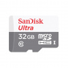 Pamäťová karta SanDisk MicroSDHC 32GB Ultra Lite + SD adaptér (SDSQUNR-032G-GN3MA)