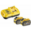 DeWALT 2 ks akumulátor s nabíjačkou 54V - DCB118X2
