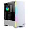 ZALMAN skříň S5 White, ATX bez zdroje , RGB S5 White