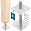 Domax PSR 110 Pätka stĺpiku nastaviteľná 110x250x4,0mm