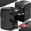 CESTOVNÝ ADAPTÉR ZÁSUVKY USA UK CELÝ SVET USB C PD NABÍJAČKA