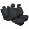 Poťah na komplet sedadiel Auto-dekor polyester, univerzálny velúr
