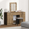 zahrada-XL Toaletný stolík 3 pcs Hnedá 50 x 41 x 135 cm Kompozitné drevo 3334262
