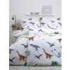 Bavlnené obliečky Renforcé – Dinosaury - 140 × 200 cm - 70 x 90 cm