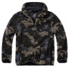 Brandit flísový pulóver Teddyfleece Worker, darkcamo - M