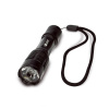 Kovová baterka malá, 1W LED, čierna, 1x AA, Solight WL17