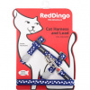 Red Dingo postroj s vodítkem kočka Spots
