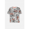 Detské bavlnené tričko Coccodrillo biela farba, vzorované, EVERYDAY BOY A ZC5143201VBA 128