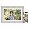Braun Phototechnik DigiFrame 10W WiFi digitální WiFi fotorámeček 25.7 cm 10.1 palec Energetická třída (EEK2021): C (A - G) 1280 x 800 Pixel 32 GB šedá