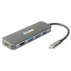 D-Link DUB-2333 dokovacia stanica a replikátor portov Kábel USB Typ-C Šedá (DUB-2333)
