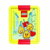 LEGO® ICONIC Girl box na svačinu - žlutá/červená