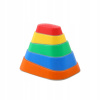 Senzorická cesta - riečne kamene Colorful 6 ks