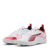 Puma Ultra Play Junior Astro Turf Football Boots White/Red 4 (37)