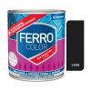 Chemolak Ferro Color U2066 1999 čierna Pololesk - základná a vrchná farba na kov 0,75l