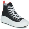 Converse Členkové tenisky Chuck Taylor All Star Move Canvas Color Hi Čierna