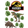 Výtlač na tortu cukrová hmota CUKROVÁ TLAČ JURASSIC PARK meno
