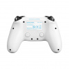 Bezdrôtový ovládač káblový ovládač pre PS4 Deltaco, biely
